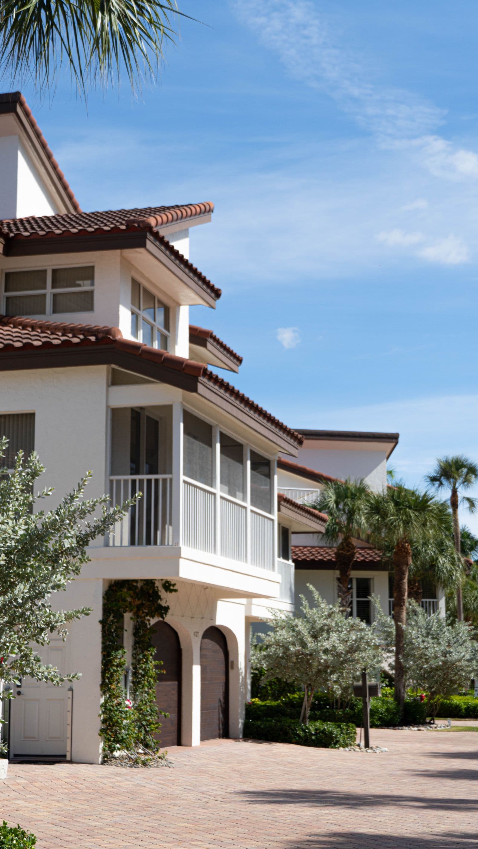 A sunlit Florida home used in a sample website preview